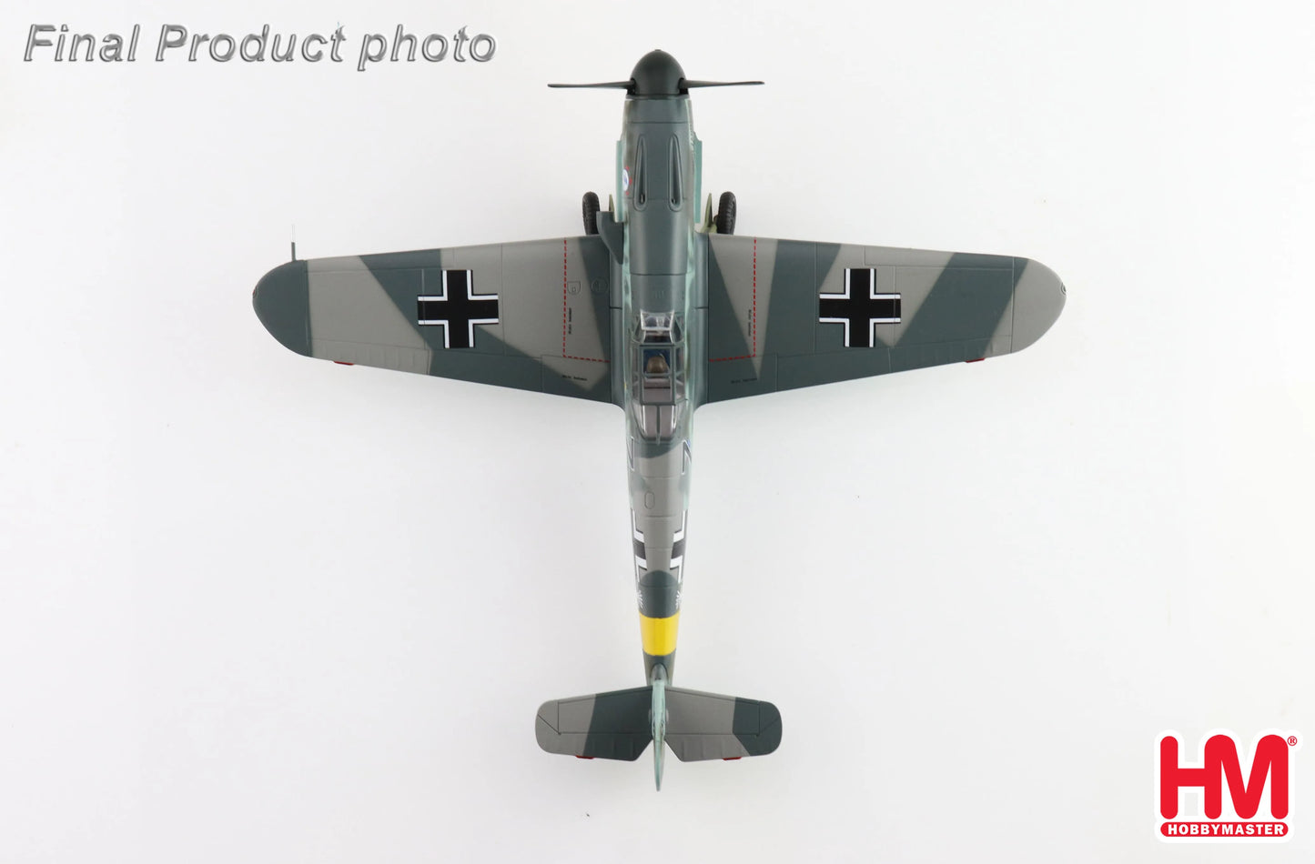 HOBBY MASTER BF 109F-2 BLACK 7 2 ESCUADRILLA AZULM RUSSIA "CABO MECANICO ZARO" 1942