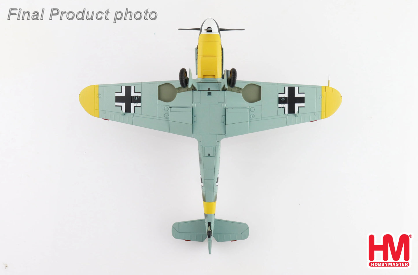 HOBBY MASTER BF 109F-2 BLACK 7 2 ESCUADRILLA AZULM RUSSIA "CABO MECANICO ZARO" 1942