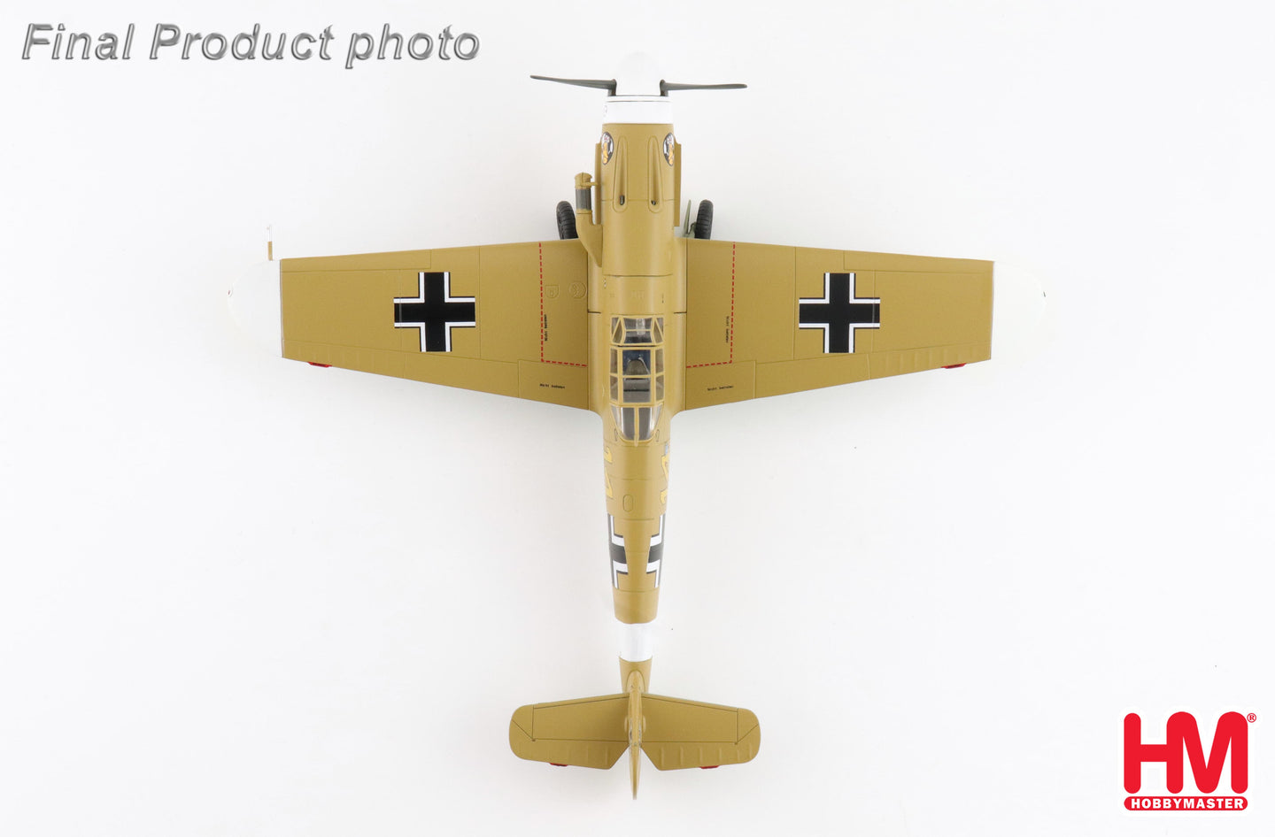 HOBBY MASTER BF 109F-4 "MARSEILLE" YELLOW 14 3/JG27 EGYPT SEPT. 1942
