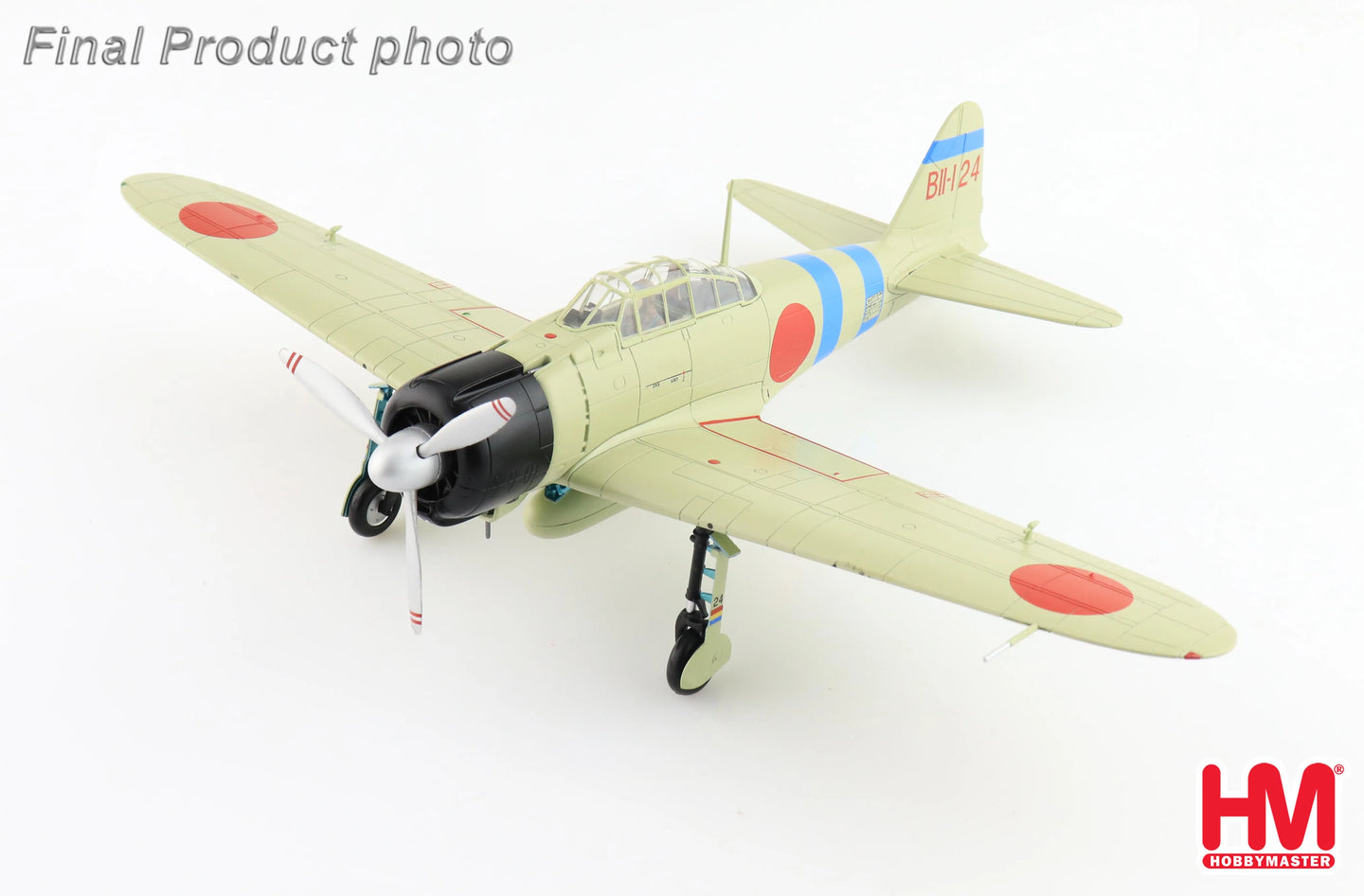 HOBBY MASTER A6M2 ZERO TYPE 21 BII-124 PEARL HARBOUR DEC 1941