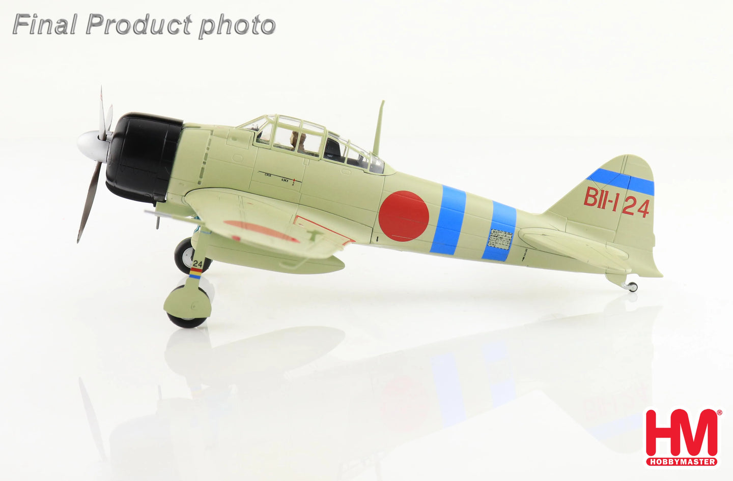 HOBBY MASTER A6M2 ZERO TYPE 21 BII-124 PEARL HARBOUR DEC 1941