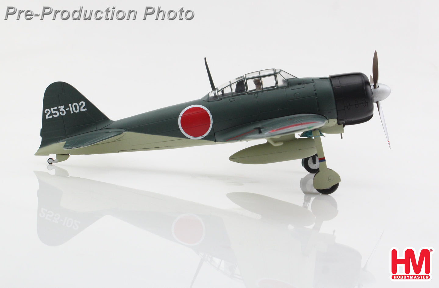 HOBBY MASTER JAPAN A6M2B ZERO FIGHTER FLOWN BY TETSUNZO IWAMOTO 253RD AG RABAUL JAN 1944