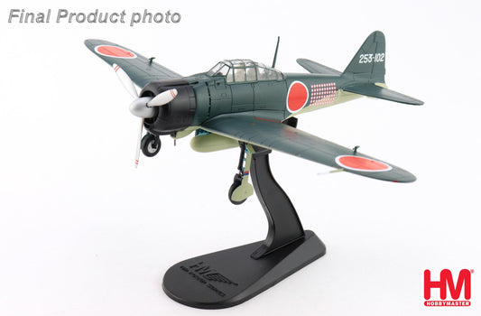 HOBBY MASTER JAPAN A6M2B ZERO FIGHTER FLOWN BY TETSUNZO IWAMOTO 253RD AG RABAUL JAN 1944