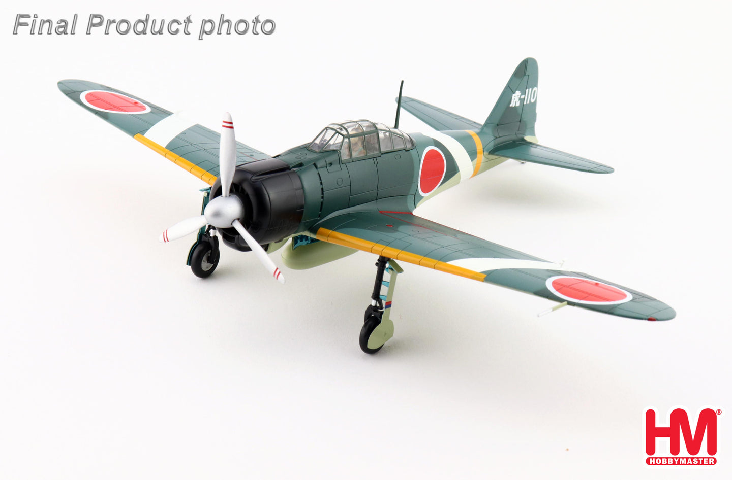 HOBBY MASTER JAPAN A6M2B ZERO FIGHTER 261ST AG (TIGER CORPS) KAGOSHIMA BASE FEB 1944