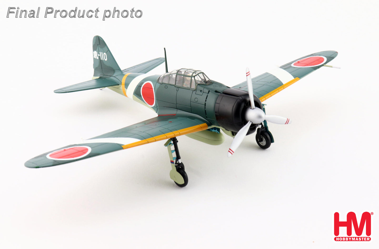 HOBBY MASTER JAPAN A6M2B ZERO FIGHTER 261ST AG (TIGER CORPS) KAGOSHIMA BASE FEB 1944