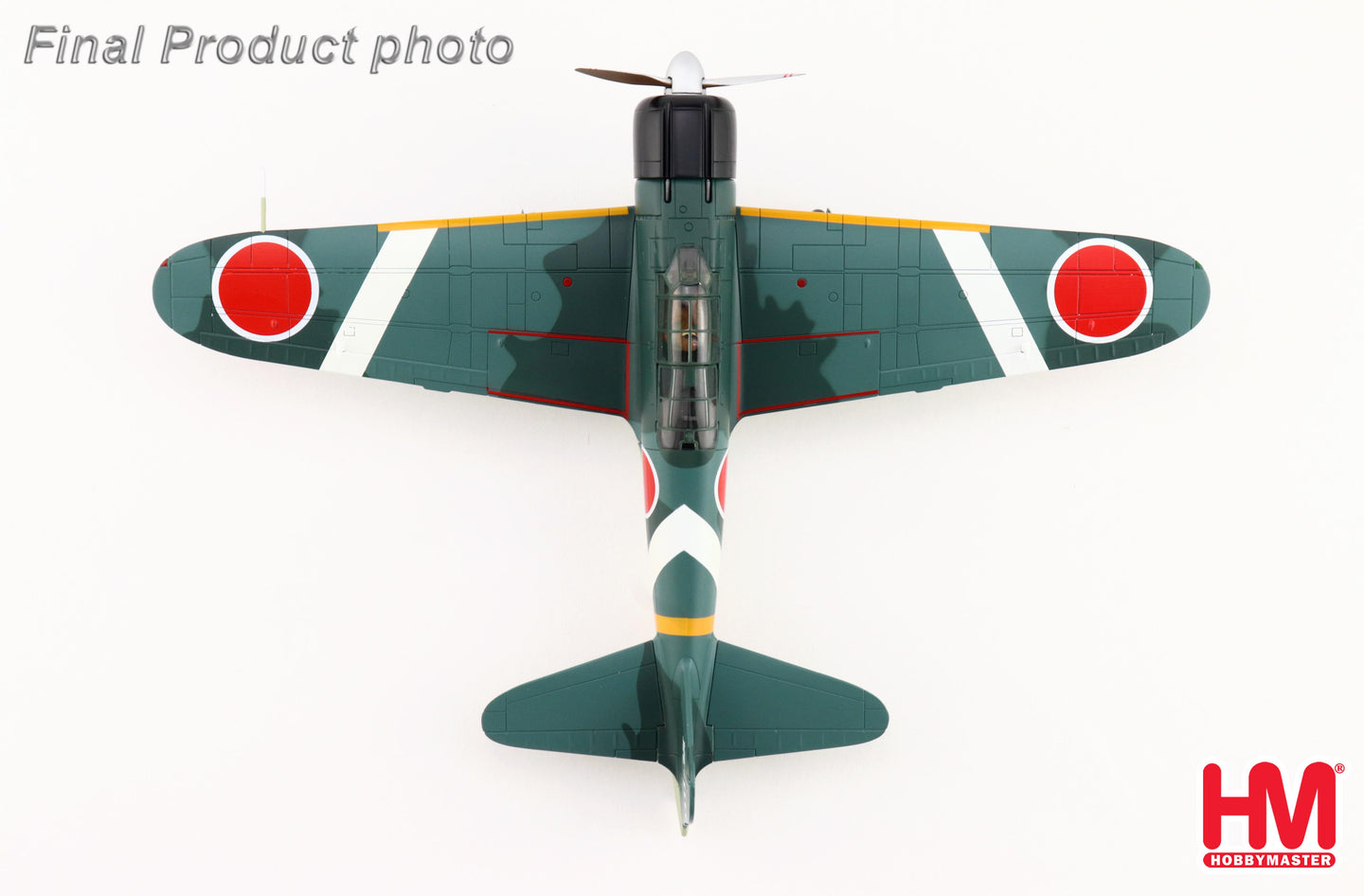 HOBBY MASTER JAPAN A6M2B ZERO FIGHTER 261ST AG (TIGER CORPS) KAGOSHIMA BASE FEB 1944