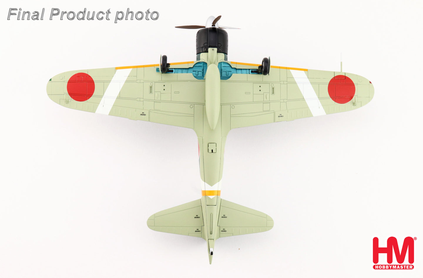 HOBBY MASTER JAPAN A6M2B ZERO FIGHTER 261ST AG (TIGER CORPS) KAGOSHIMA BASE FEB 1944