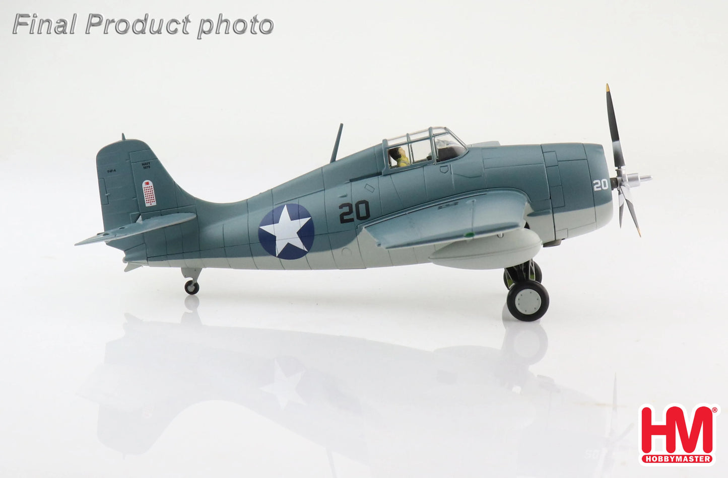 HOBBY MASTER F4F-4 WILDCAT USS ENTERPRISE 1942