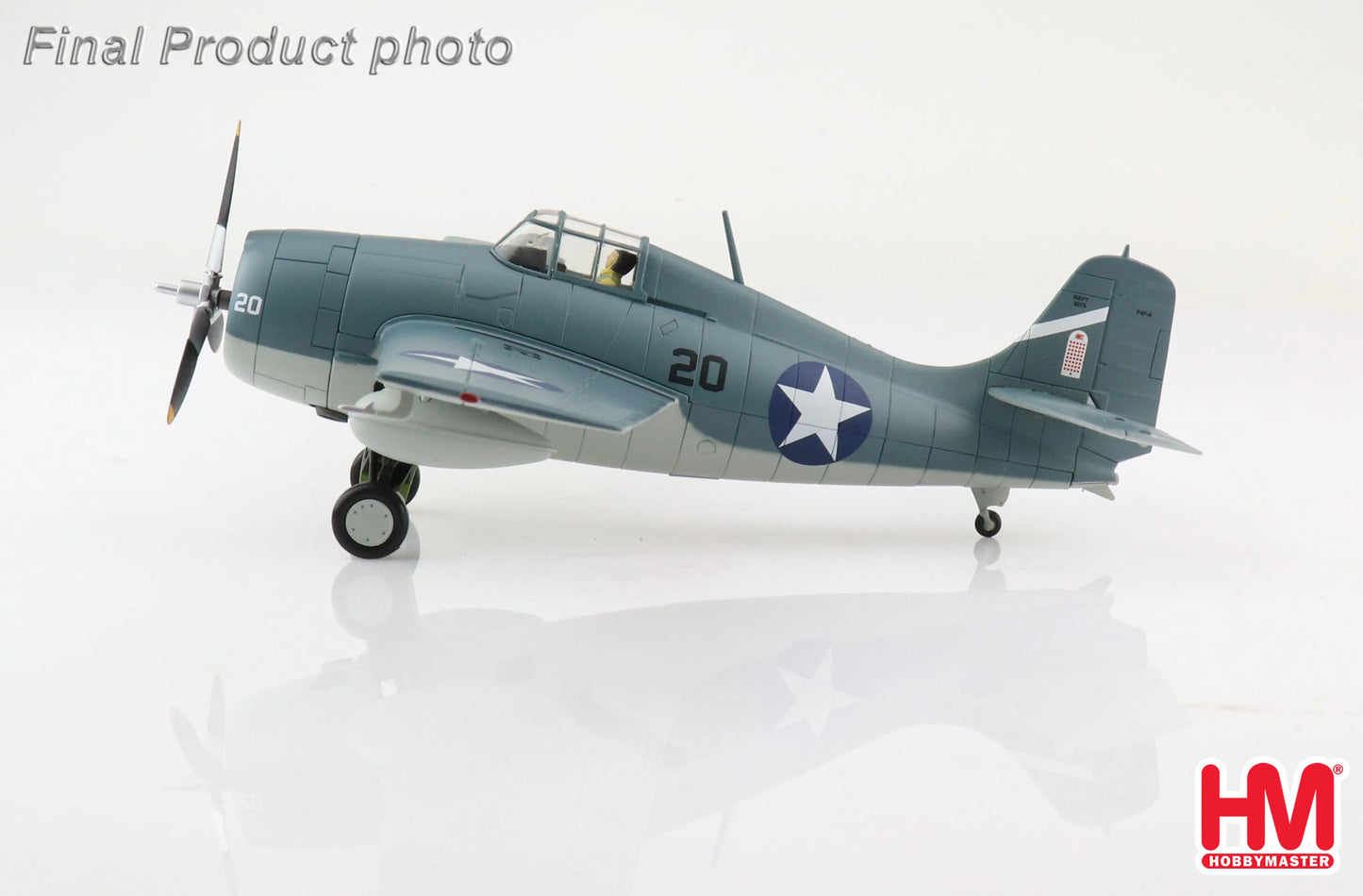 HOBBY MASTER F4F-4 WILDCAT USS ENTERPRISE 1942