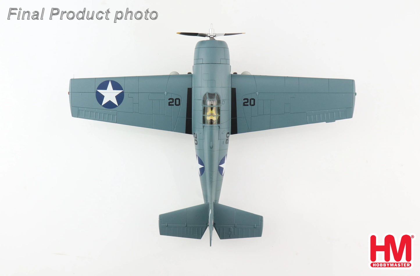 HOBBY MASTER F4F-4 WILDCAT USS ENTERPRISE 1942