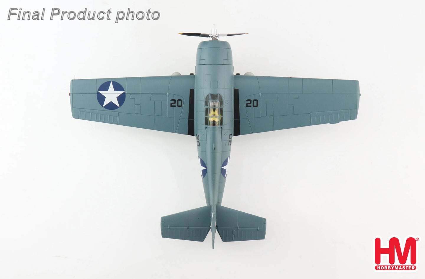 HOBBY MASTER F4F-4 WILDCAT USS ENTERPRISE 1942