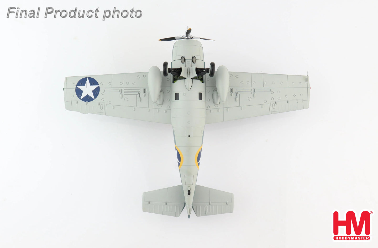 HOBBY MASTER F4F-4 WILDCAT "OPERATION TORCH" LT. DCDR. JOHN RABY, VF-9, USS RANGER, NOVEMBER 1942