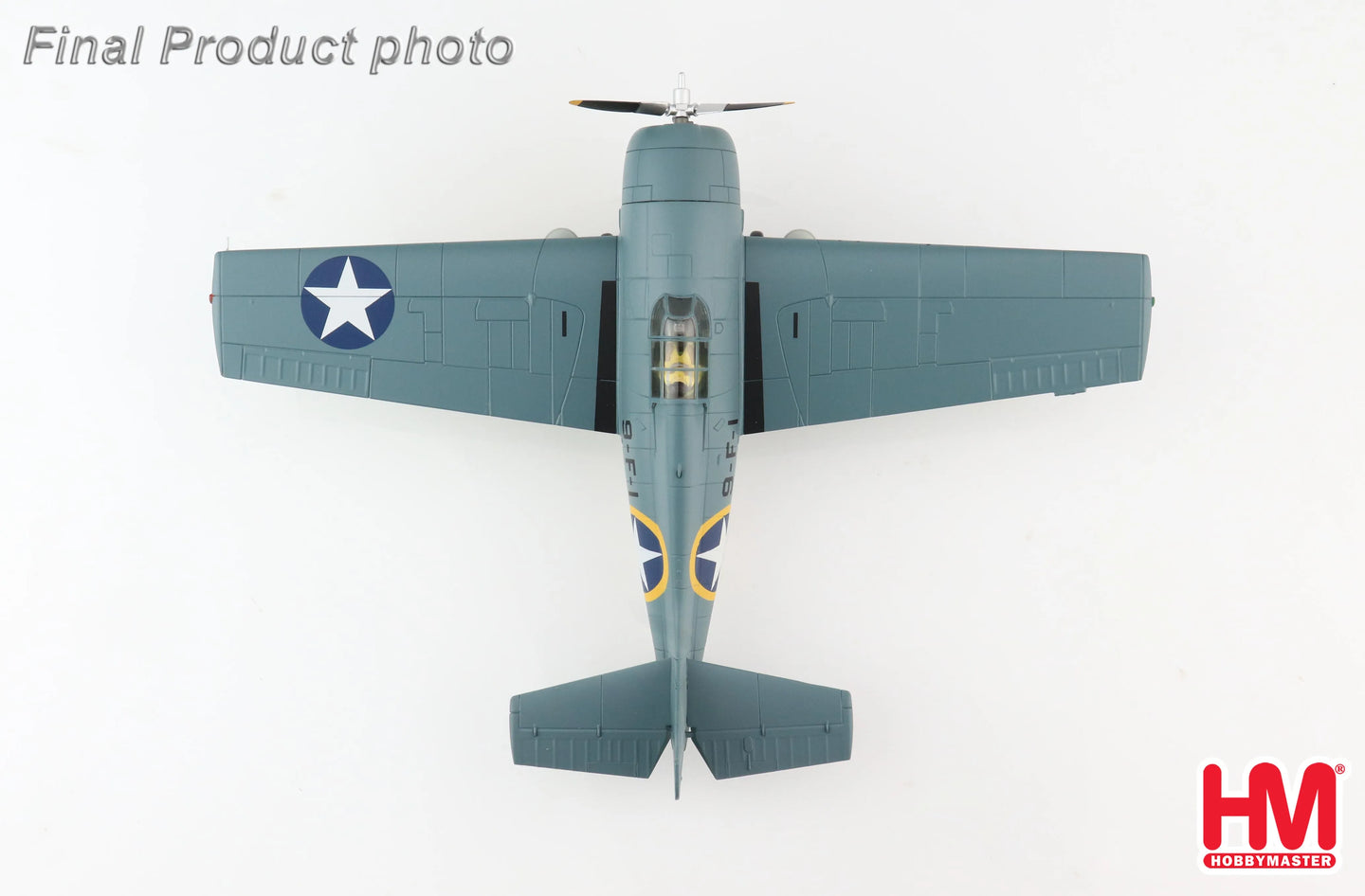 HOBBY MASTER F4F-4 WILDCAT "OPERATION TORCH" LT. DCDR. JOHN RABY, VF-9, USS RANGER, NOVEMBER 1942