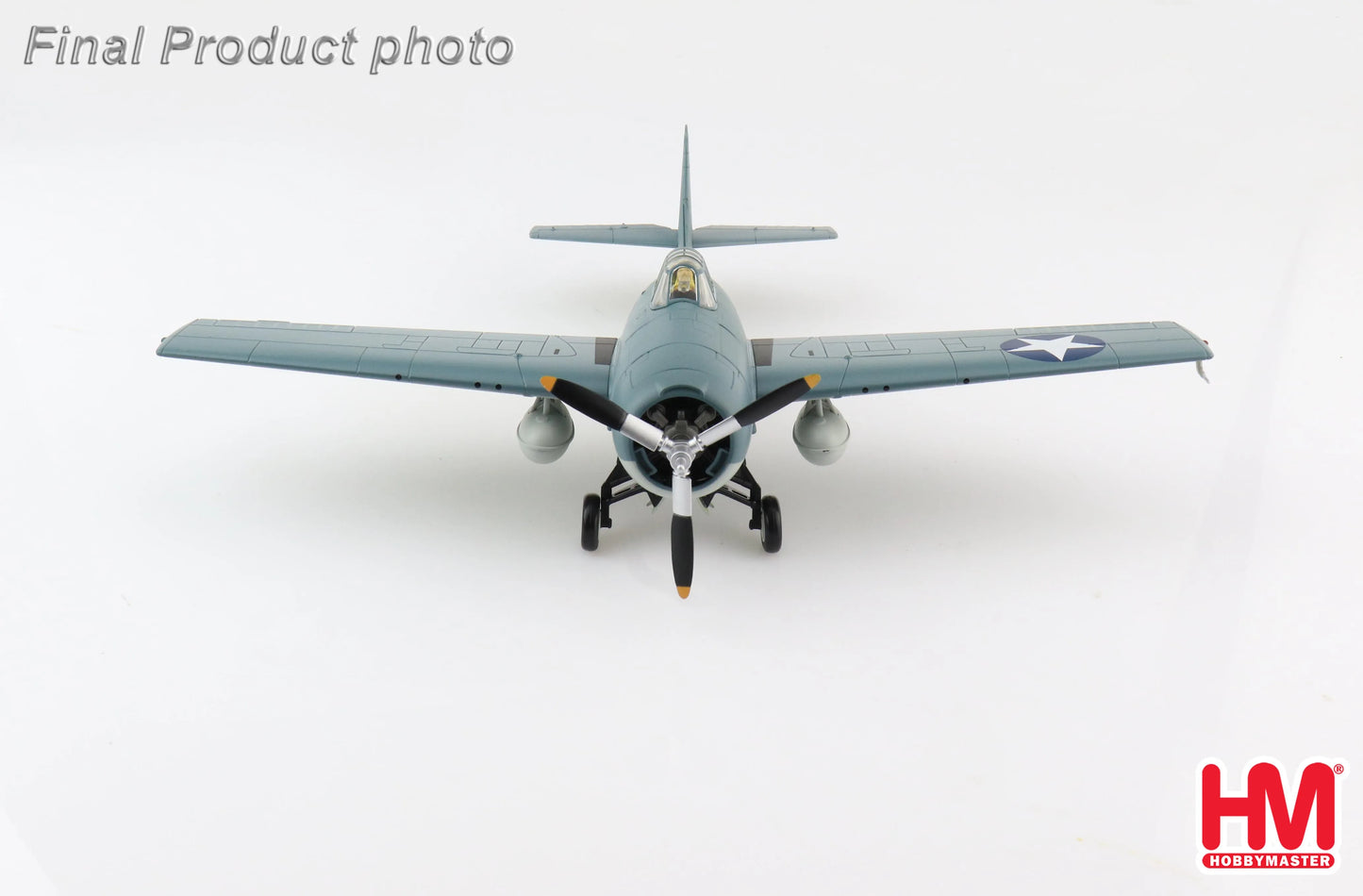 HOBBY MASTER F4F-4 WILDCAT "OPERATION TORCH" LT. DCDR. JOHN RABY, VF-9, USS RANGER, NOVEMBER 1942