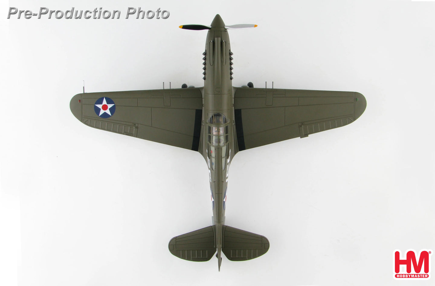 HOBBY MASTER P-40B WARHAWK WHITE 155 PEARL HARBOUR