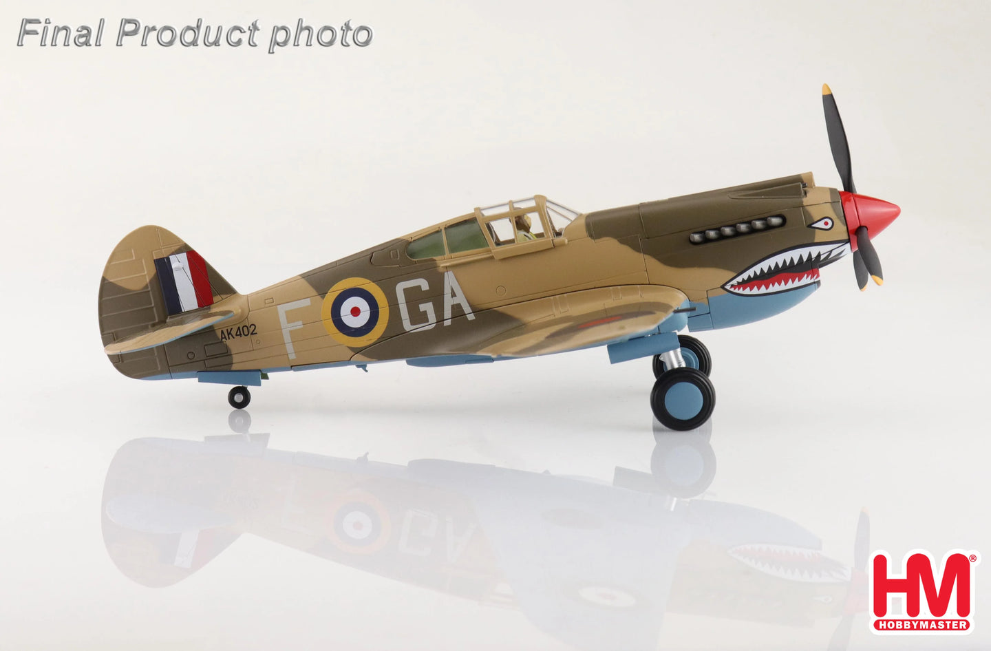 HOBBY MASTER TOMAHAWK MK. IIB "NEVILLE F. DUKE" GA-F 112 SQN. RAF EGYPT 1941