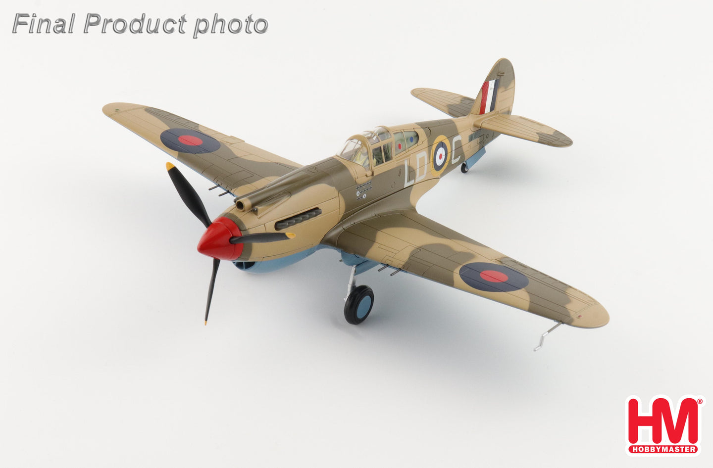 HOBBY MASTER TOMAHAWK MK. IIB CLIVE KILLER CALDWELL - LD-C 250 SQN RAF NORTH AFRICA 1943 AUSTRALIAS TOP WW2 AIR ACE TOP P-40 ACE OF WW2