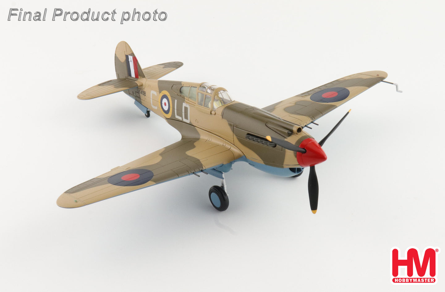 HOBBY MASTER TOMAHAWK MK. IIB CLIVE KILLER CALDWELL - LD-C 250 SQN RAF NORTH AFRICA 1943 AUSTRALIAS TOP WW2 AIR ACE TOP P-40 ACE OF WW2