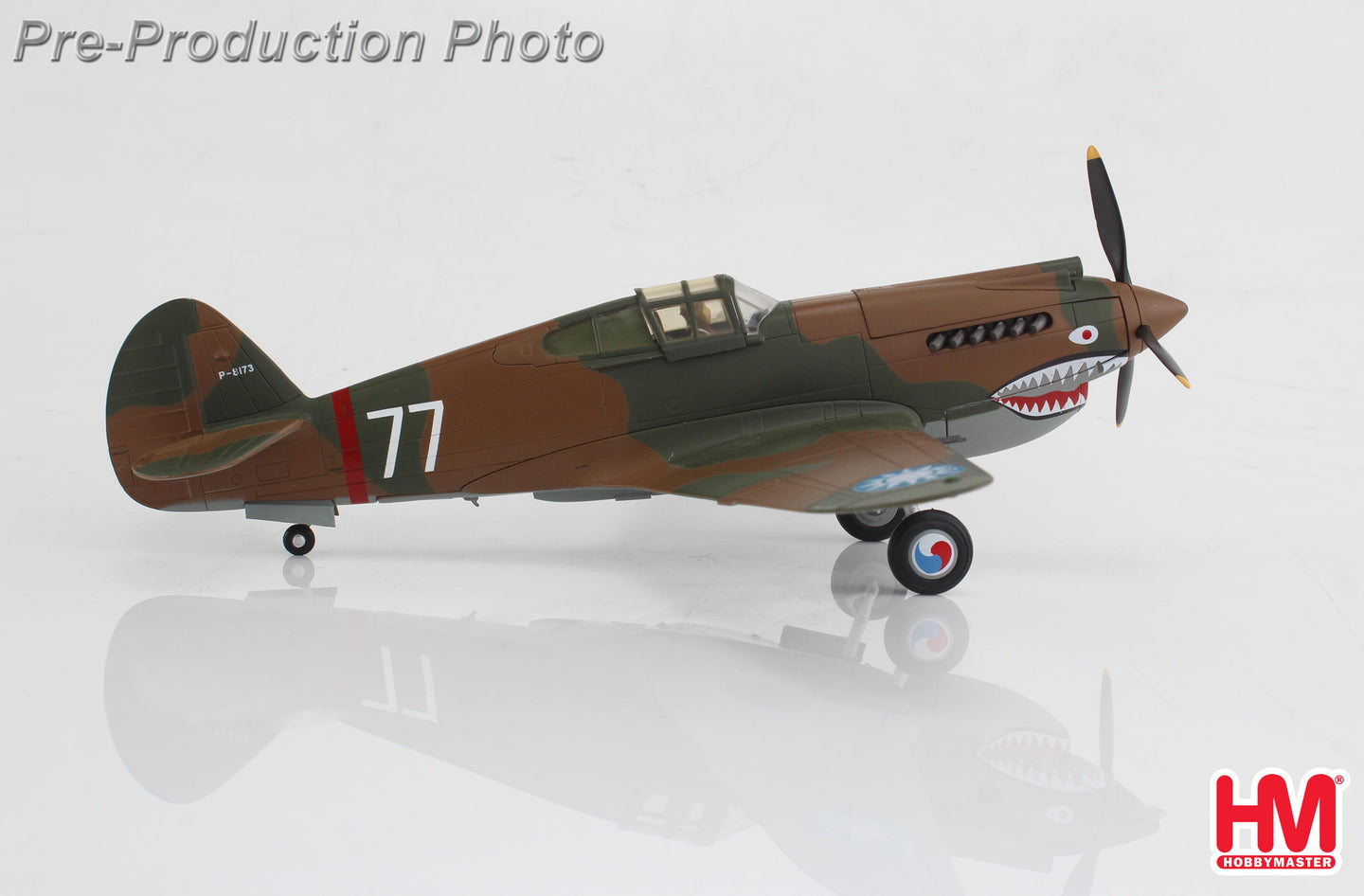 HOBBY MASTER HAWK 81-A2 AVG NO.77 FLOWN BY ROBERT SMITH 3RD PURSUIT SQN. NOV 1941