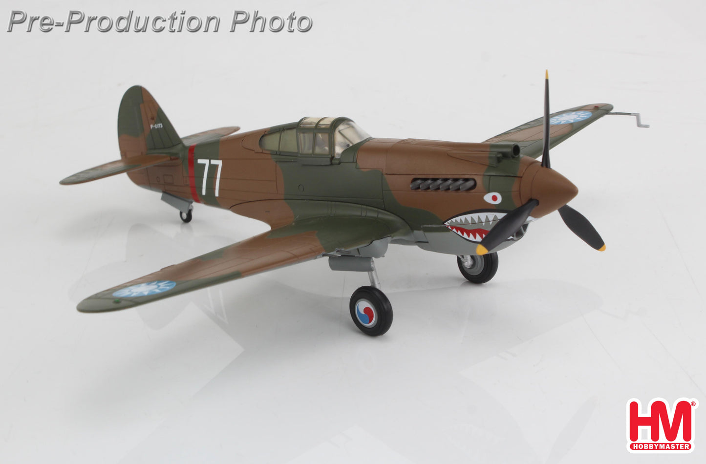 HOBBY MASTER HAWK 81-A2 AVG NO.77 FLOWN BY ROBERT SMITH 3RD PURSUIT SQN. NOV 1941