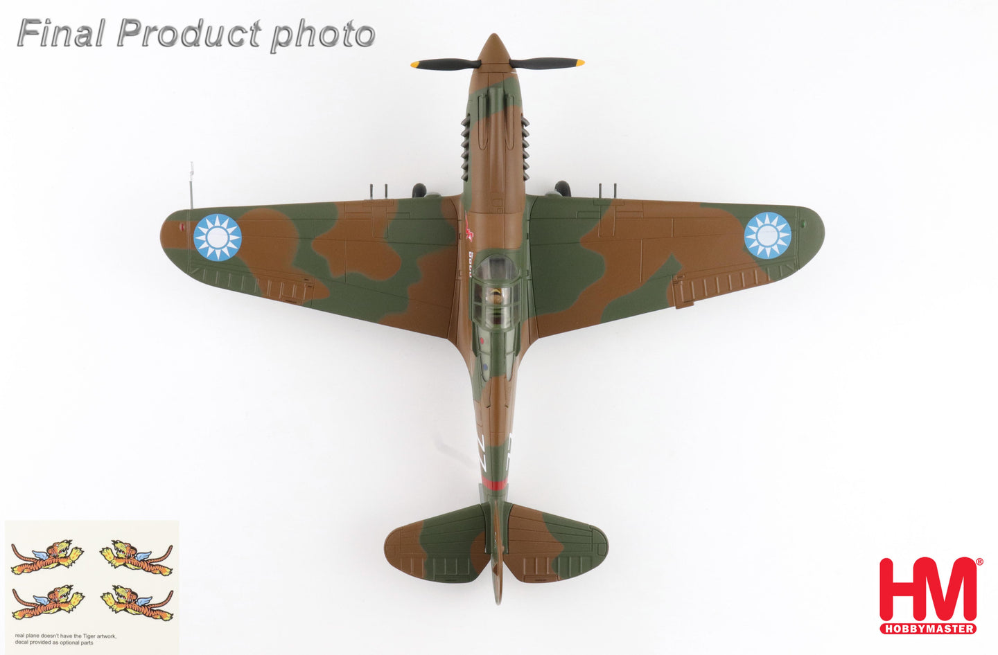 HOBBY MASTER HAWK 81-A2 AVG NO.77 FLOWN BY ROBERT SMITH 3RD PURSUIT SQN. NOV 1941