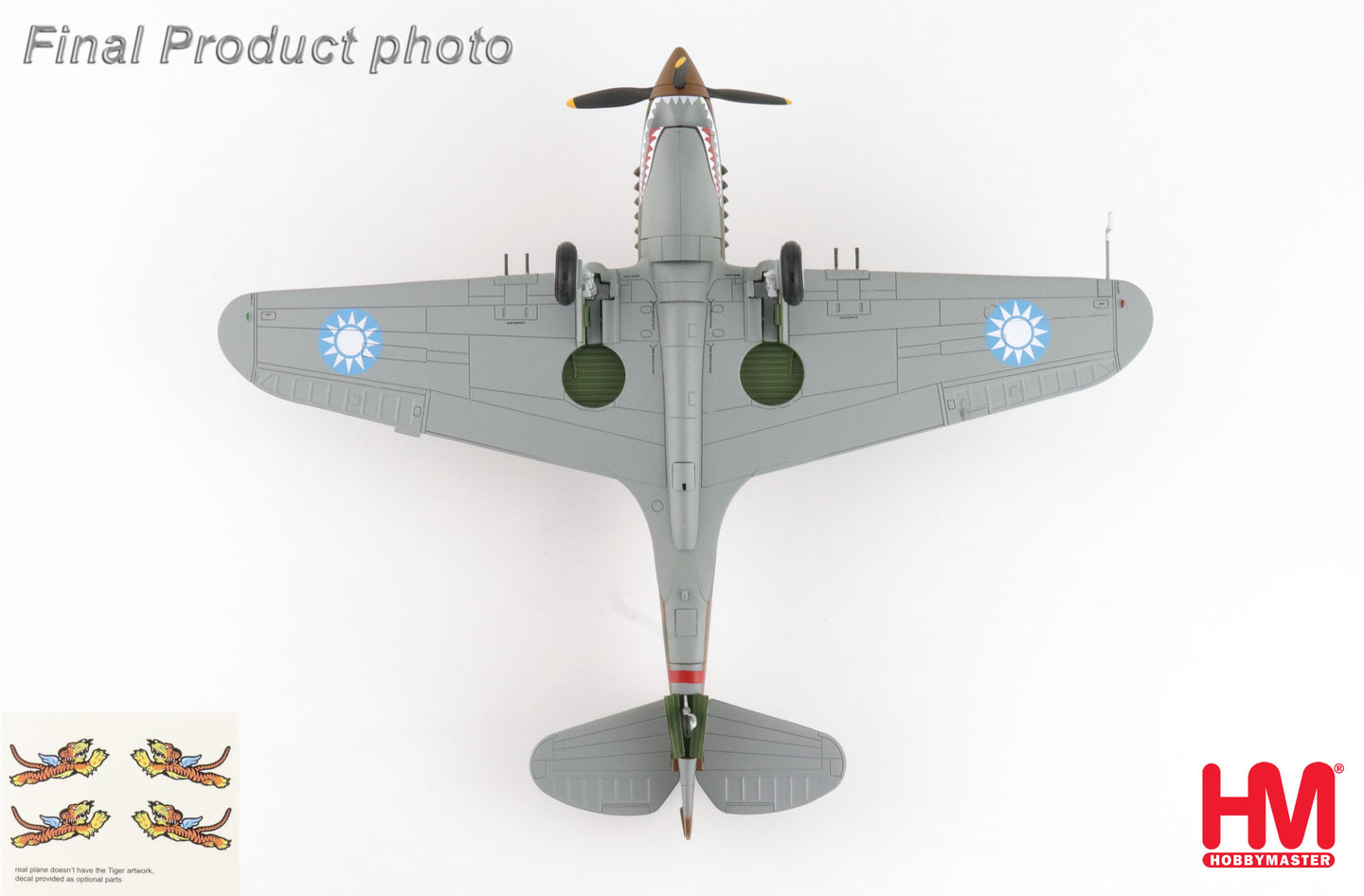 HOBBY MASTER HAWK 81-A2 AVG NO.77 FLOWN BY ROBERT SMITH 3RD PURSUIT SQN. NOV 1941