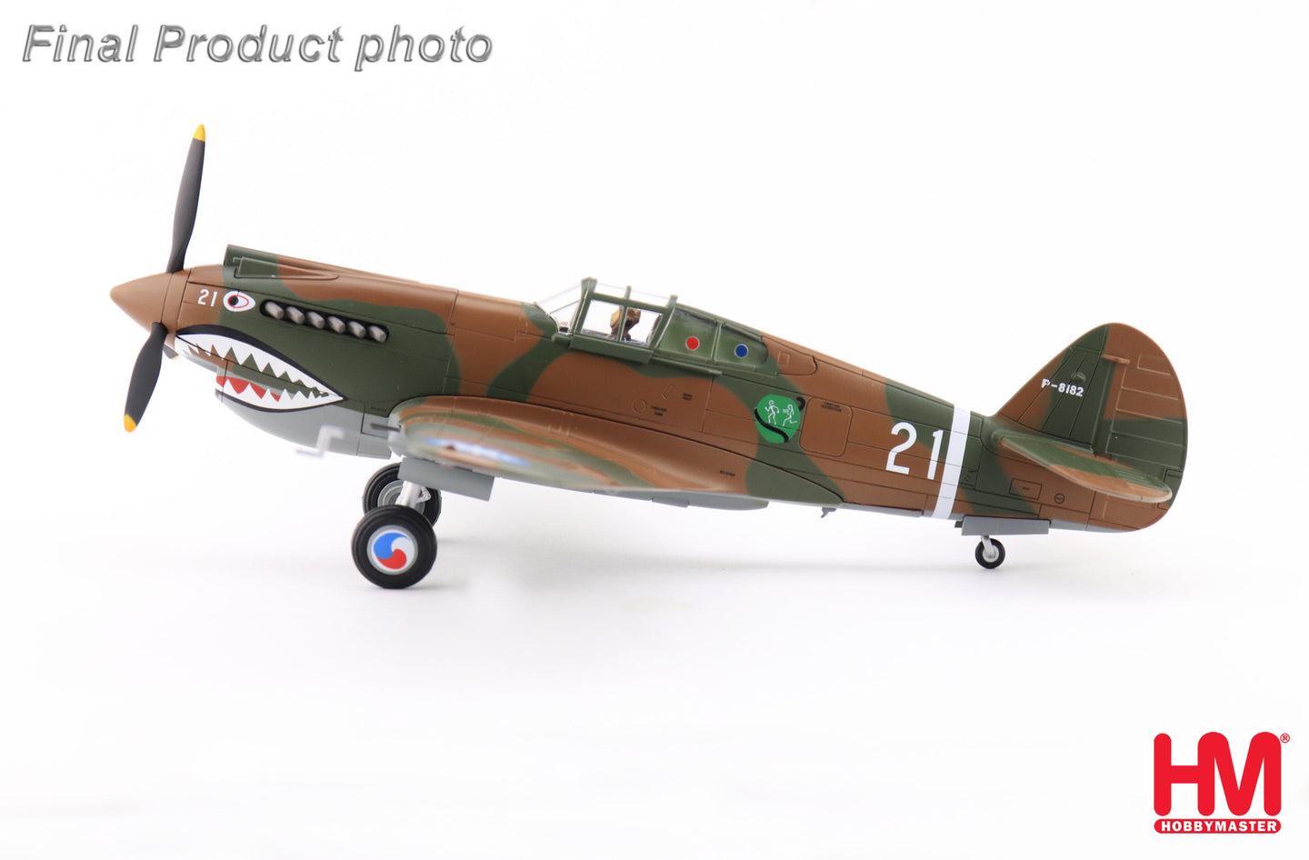HOBBY MASTER HAWK 81A-2 AVG NO.21 FLOWN BY GREG "PAPPY" BOYINTON 1ST PURSUIT SQN JANUARY 1942