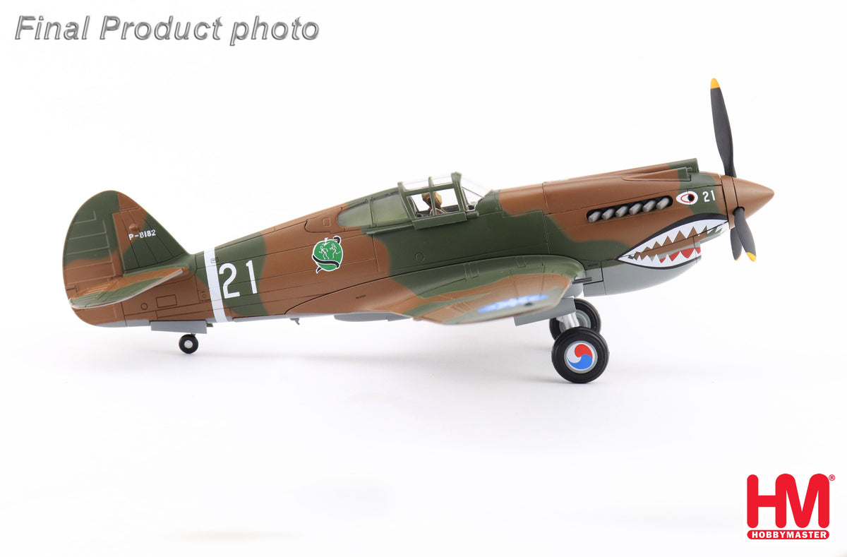 HOBBY MASTER HAWK 81A-2 AVG NO.21 FLOWN BY GREG "PAPPY" BOYINTON 1ST PURSUIT SQN JANUARY 1942