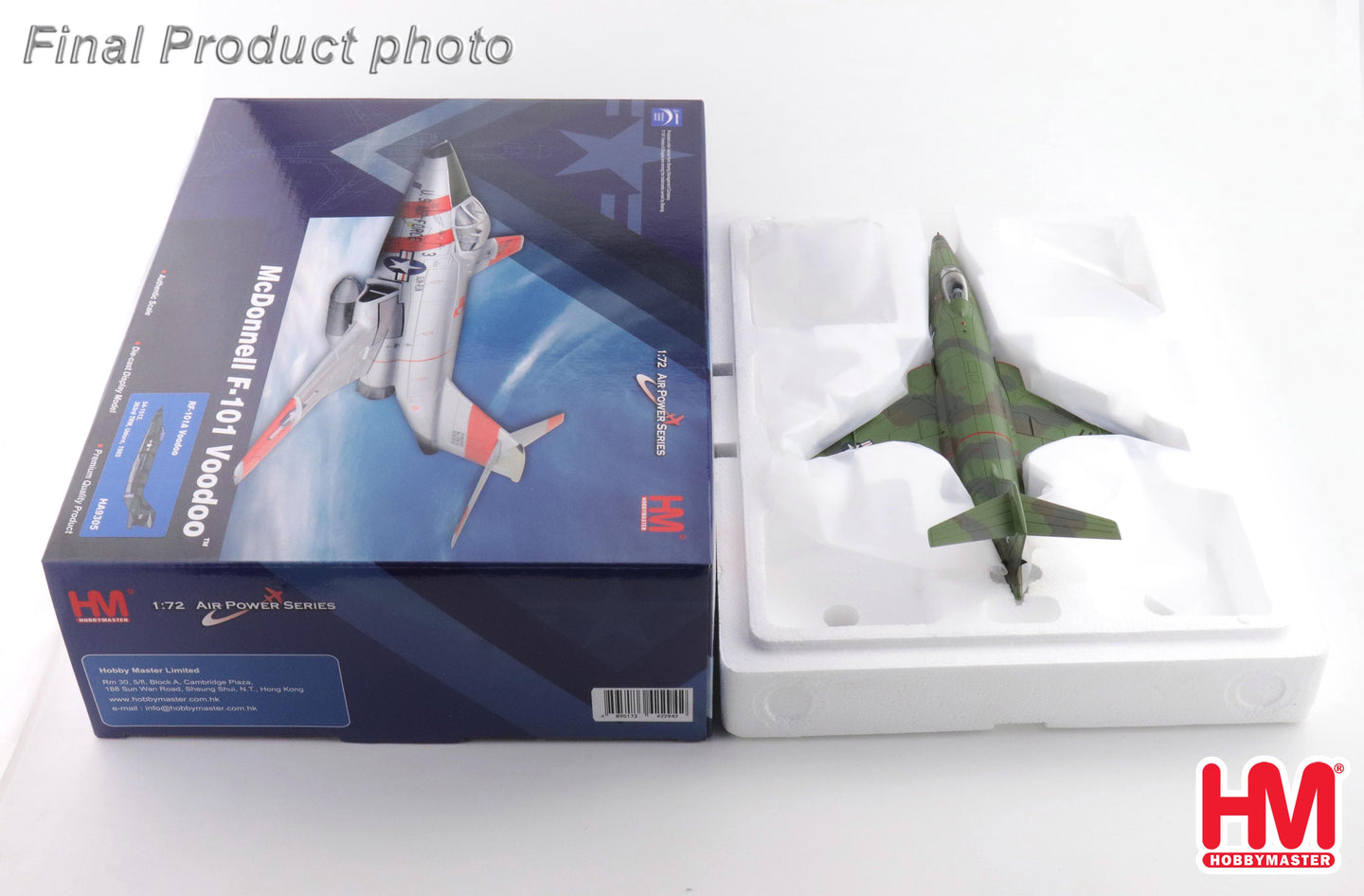 HOBBY MASTER RF-101A VOODOO 54-1512 363RD TRW UDORN 1965