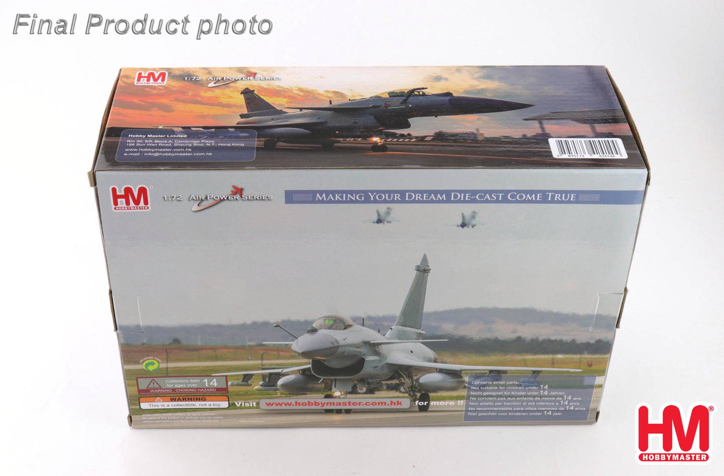 HOBBY MASTER J-10C VIGOROUS DRAGON 74825 PLAAF 2025