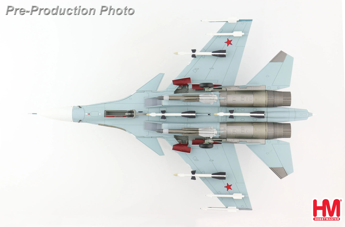 HOBBY MASTER SU-30SM FLANKER C RUSSIAN AIR FORCE RED 03 2015