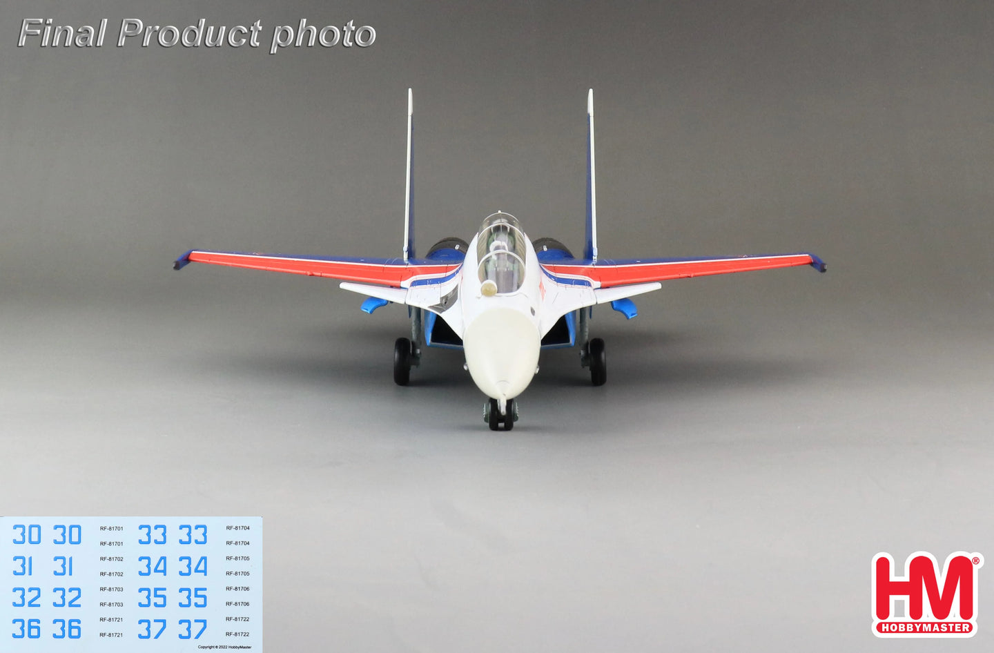 HOBBY MASTER SU-30SM RUSSIAN KNIGHTS 2019