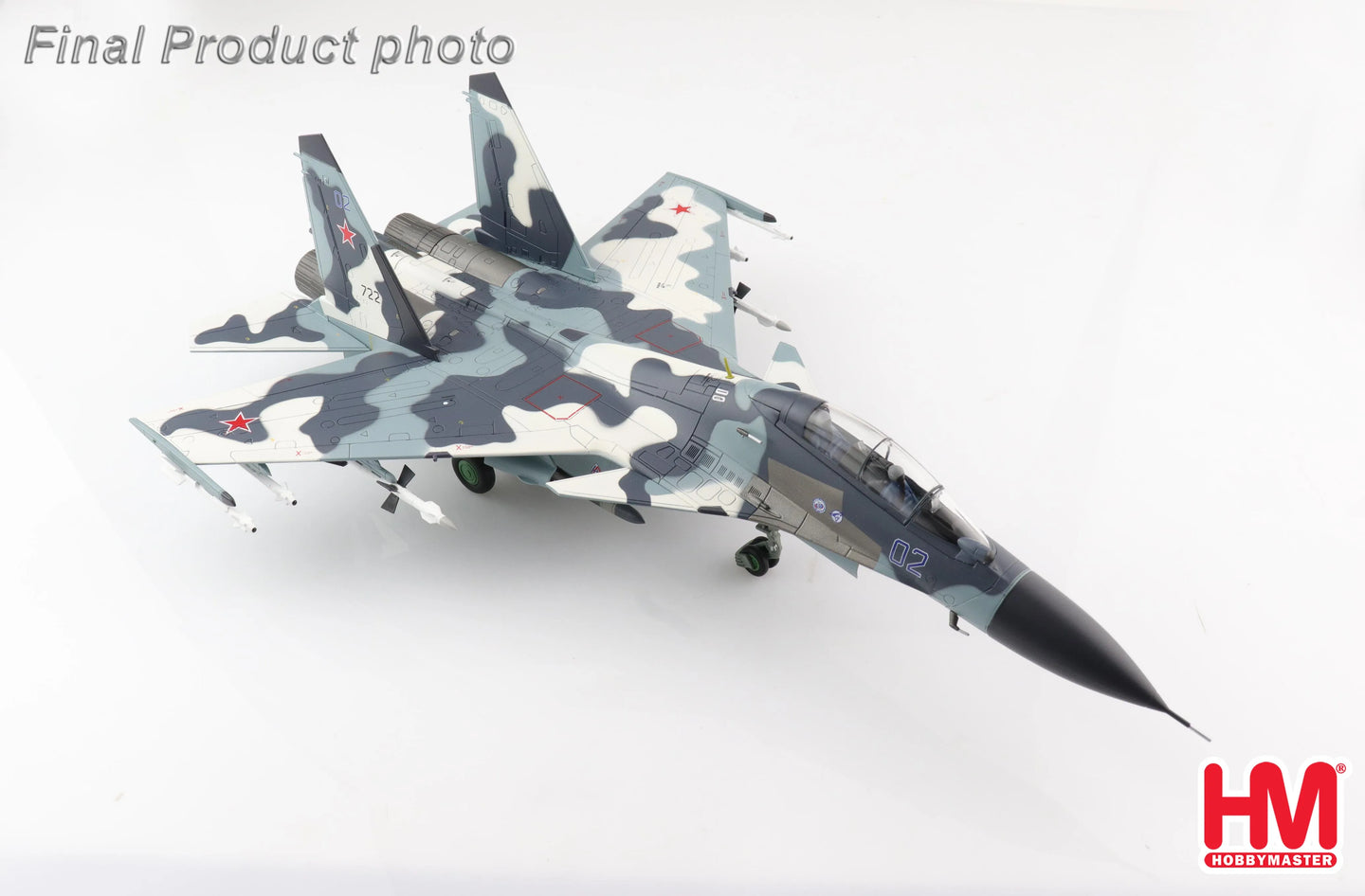 HOBBY MASTER SU-30MK BLUE 02 RUSSIAN AIR FORCE 2009
