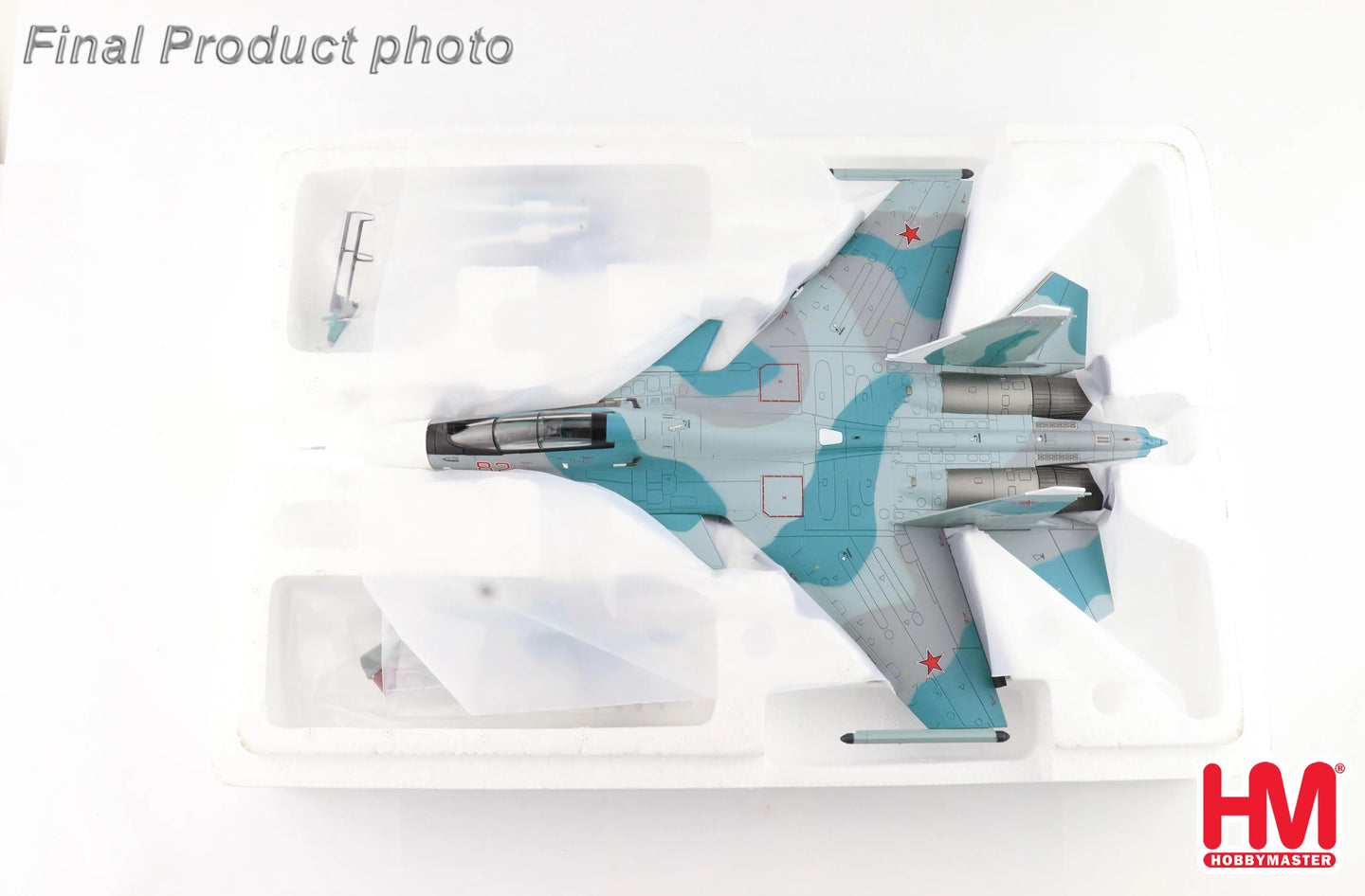HOBBY MASTER SU-30SM RED 82/RF-81740 RUSSIAN AIR FORCE KUBINKA AB 2018
