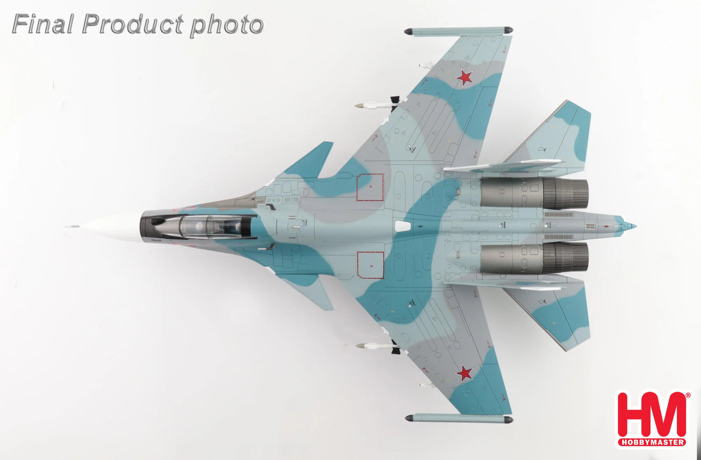 HOBBY MASTER SU-30SM RED 82/RF-81740 RUSSIAN AIR FORCE KUBINKA AB 2018