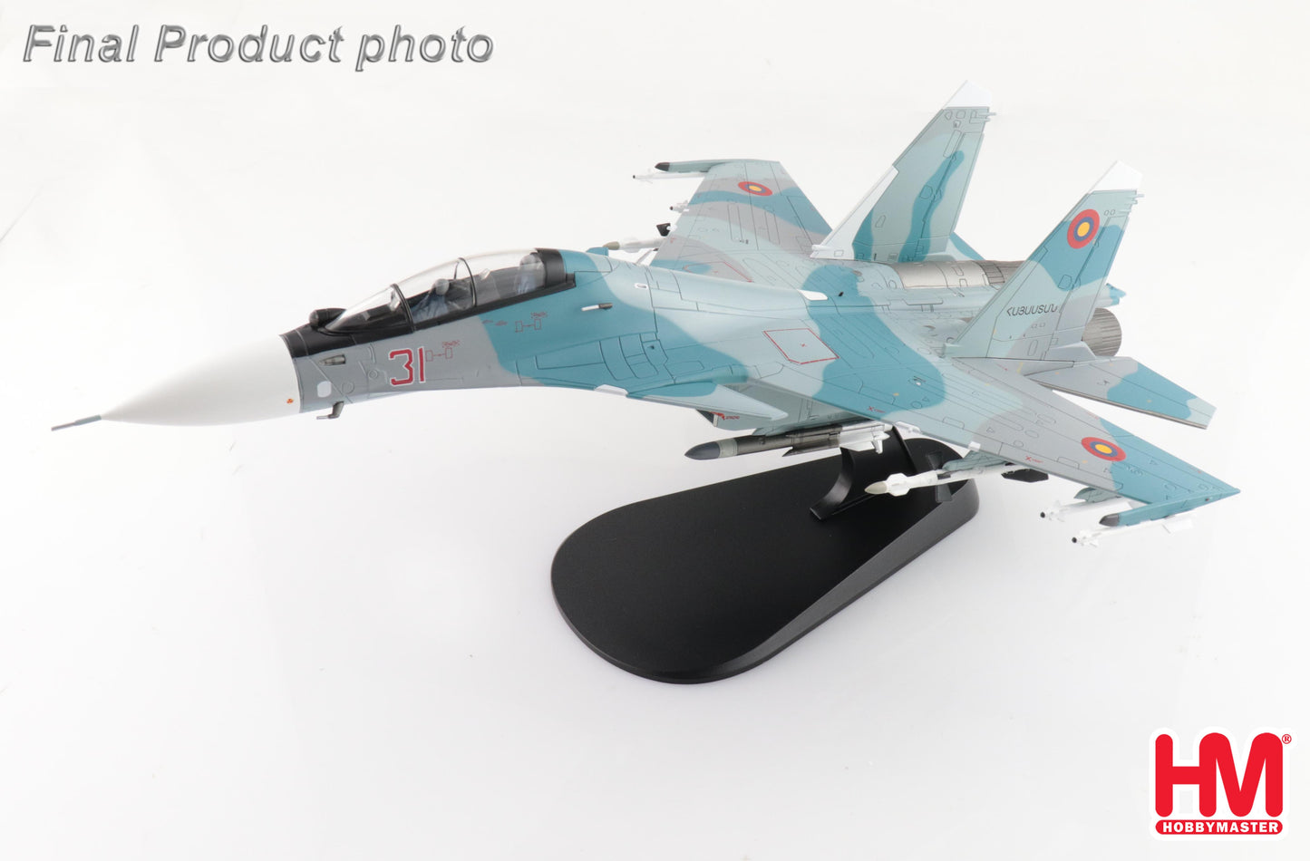 HOBBY MASTER SU-30SM RED 31 ARMENIA AIR FORCE 2019