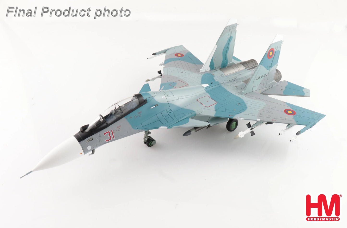 HOBBY MASTER SU-30SM RED 31 ARMENIA AIR FORCE 2019