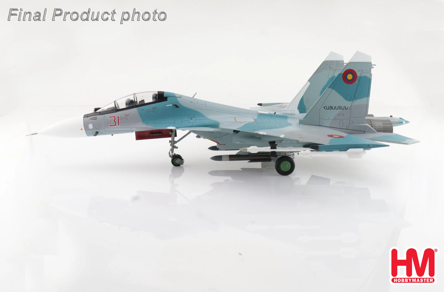 HOBBY MASTER SU-30SM RED 31 ARMENIA AIR FORCE 2019