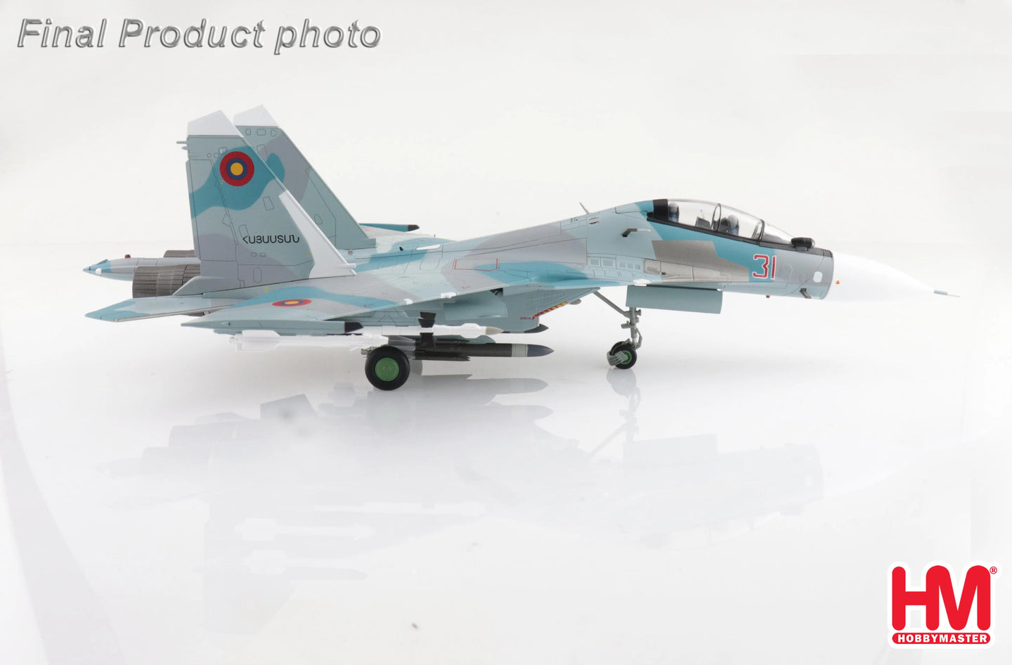 HOBBY MASTER SU-30SM RED 31 ARMENIA AIR FORCE 2019