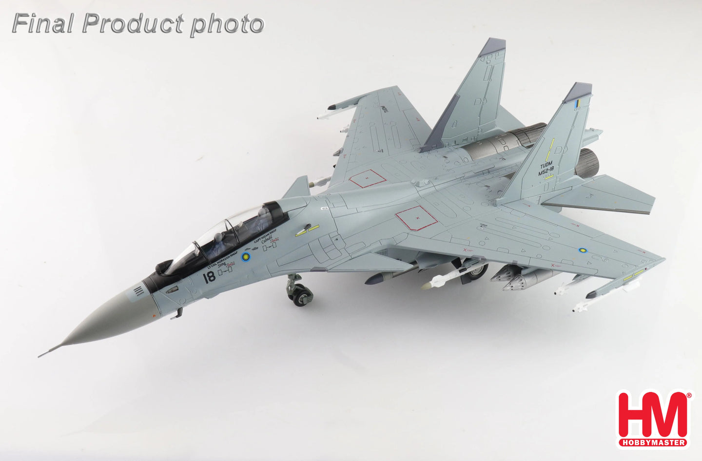 HOBBY MASTER HA9509 1/72 SU-30MKM REG: M52-18 TUDM LIMA 2019