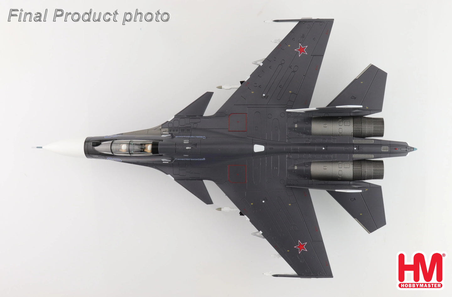 HOBBY MASTER SU-30 SM FLANKER C RUSSIAN NAVY BLUE 43 AVIATION SAKI AIRBASE 2016