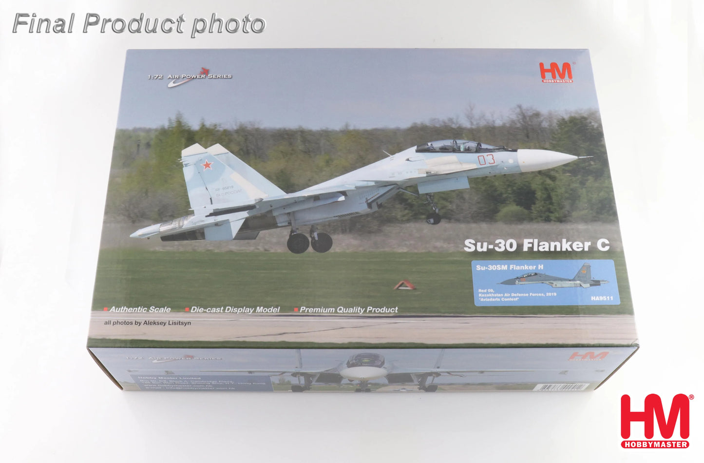 HOBBY MASTER SU-30 SM FLANKER H KAZAKHSTAN AIR DEFENSE FORCE RED 09 “AVIADARTS CONTEST" 2019
