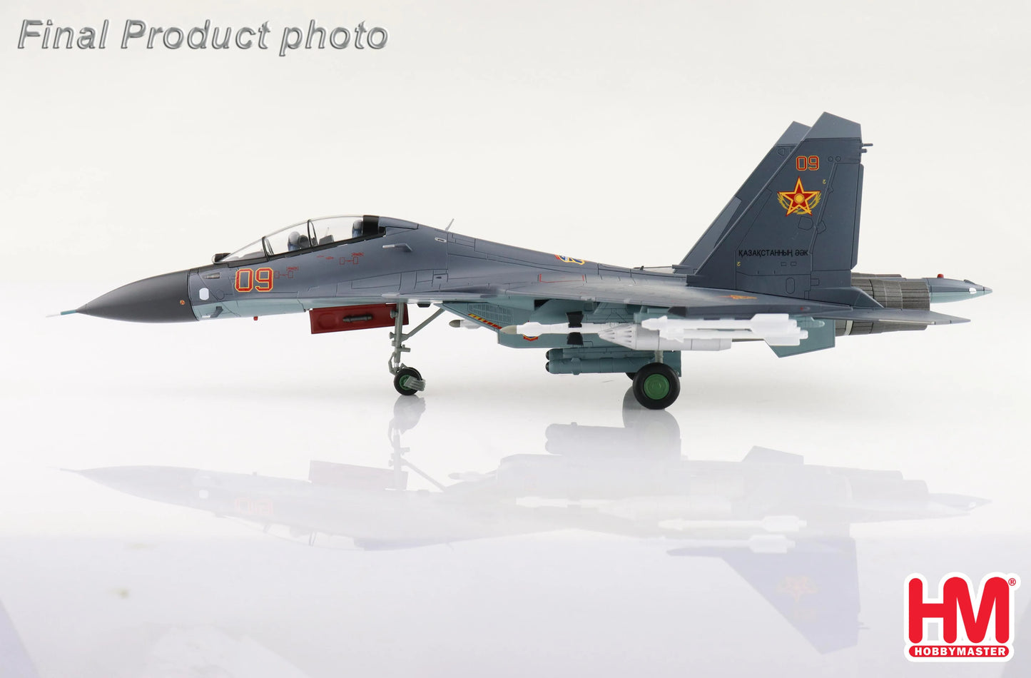 HOBBY MASTER SU-30 SM FLANKER H KAZAKHSTAN AIR DEFENSE FORCE RED 09 “AVIADARTS CONTEST" 2019