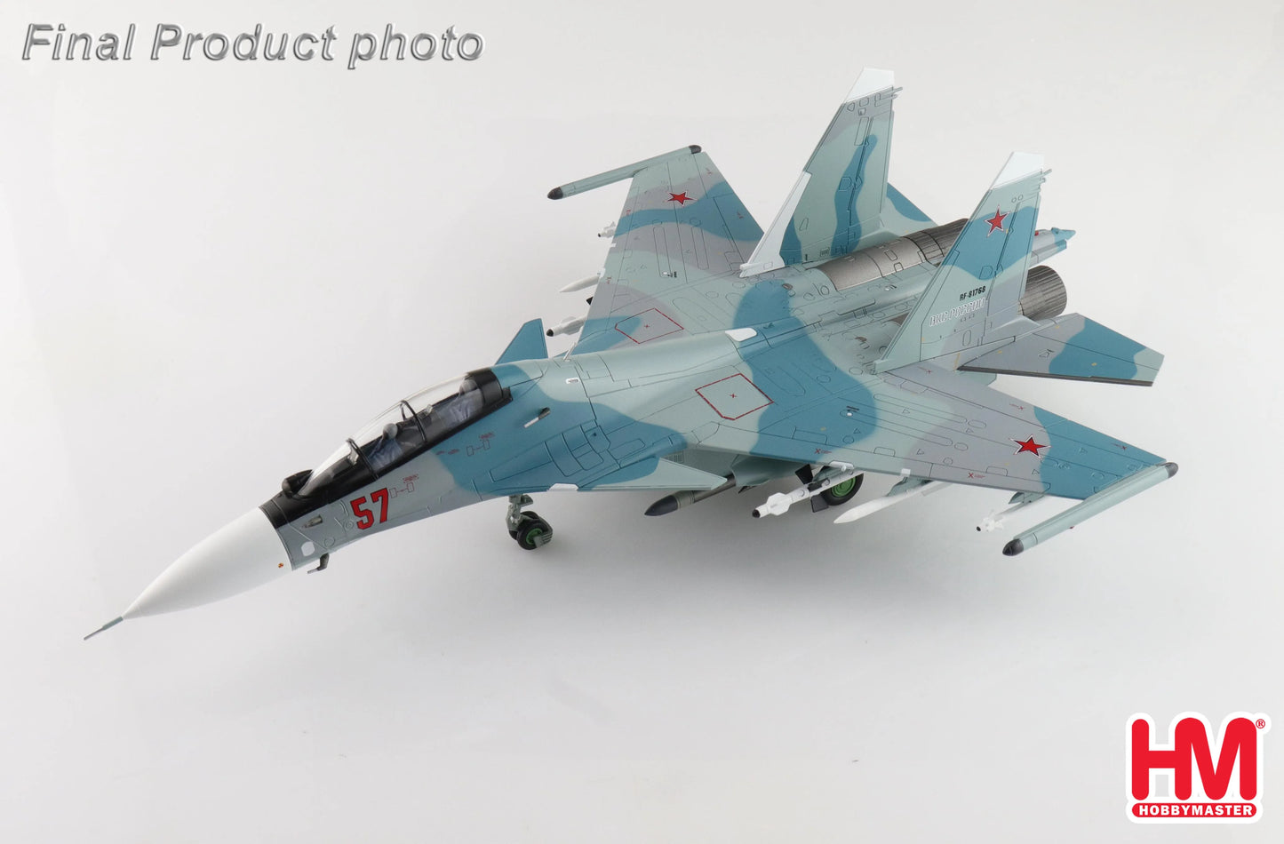 HOBBY MASTER SU-30SM RED 57/RF-61768 RUSSIAN AIR FORCE 2018