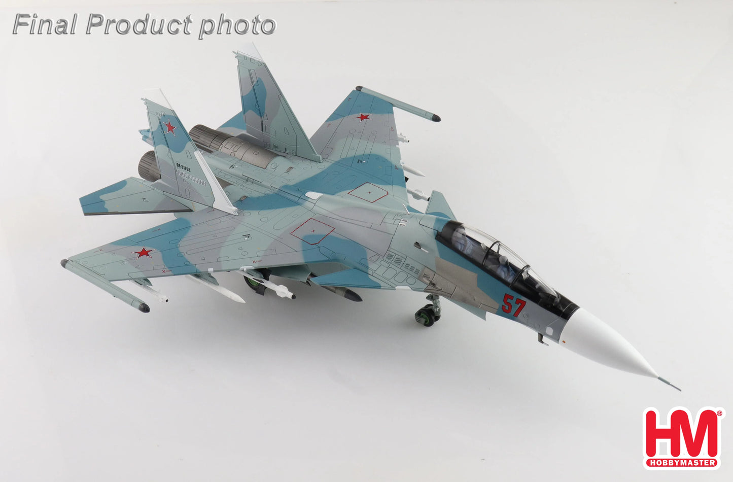 HOBBY MASTER SU-30SM RED 57/RF-61768 RUSSIAN AIR FORCE 2018