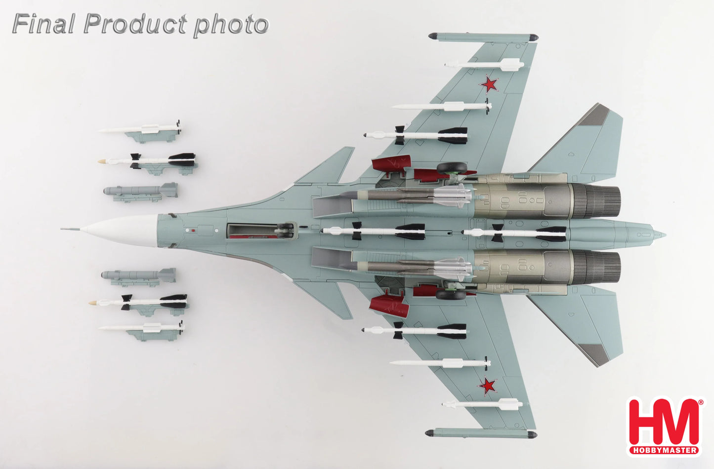 HOBBY MASTER SU-30SM RED 57/RF-61768 RUSSIAN AIR FORCE 2018