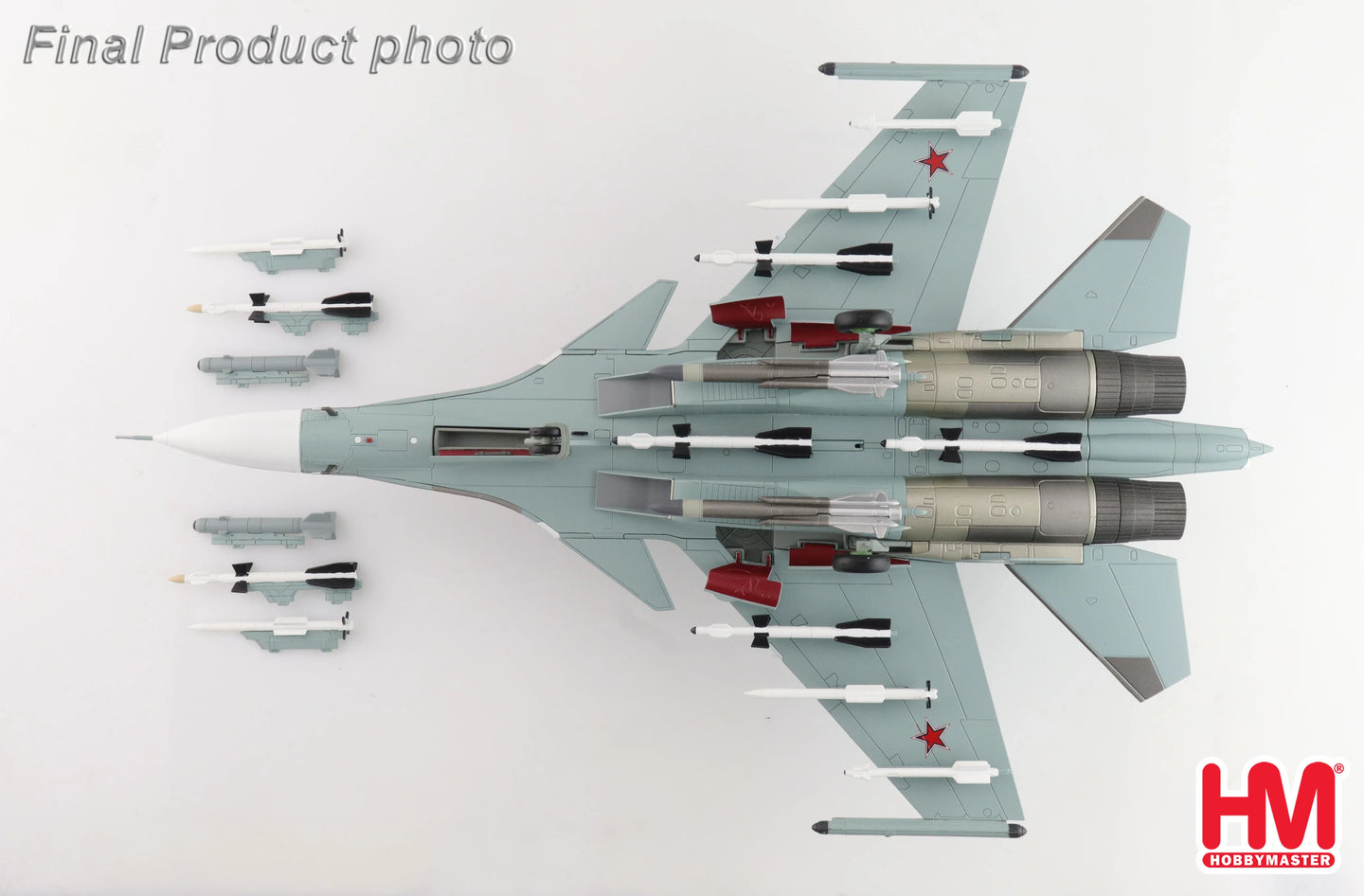 HOBBY MASTER SU-30SM RED 57/RF-61768 RUSSIAN AIR FORCE 2018