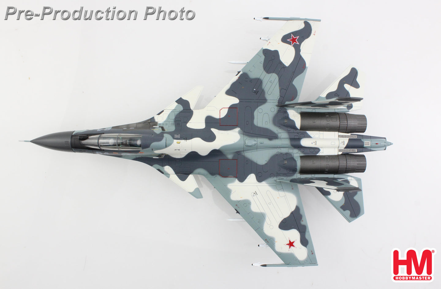 HOBBY MASTER SU-30MKM RUSSIAN AIR FORCE BLUE 04 "PROTOTYPE" MAKS 2007