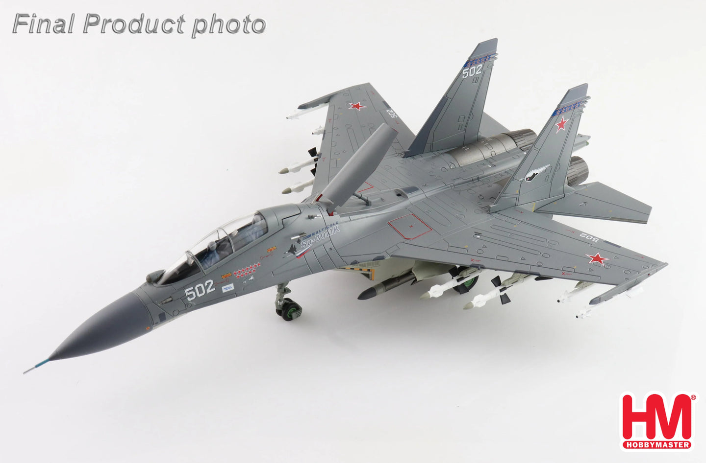 HOBBY MASTER SU-30MK MULTI-ROLE FIGHTER 502 RUSSIAN AIR FORCE 2011