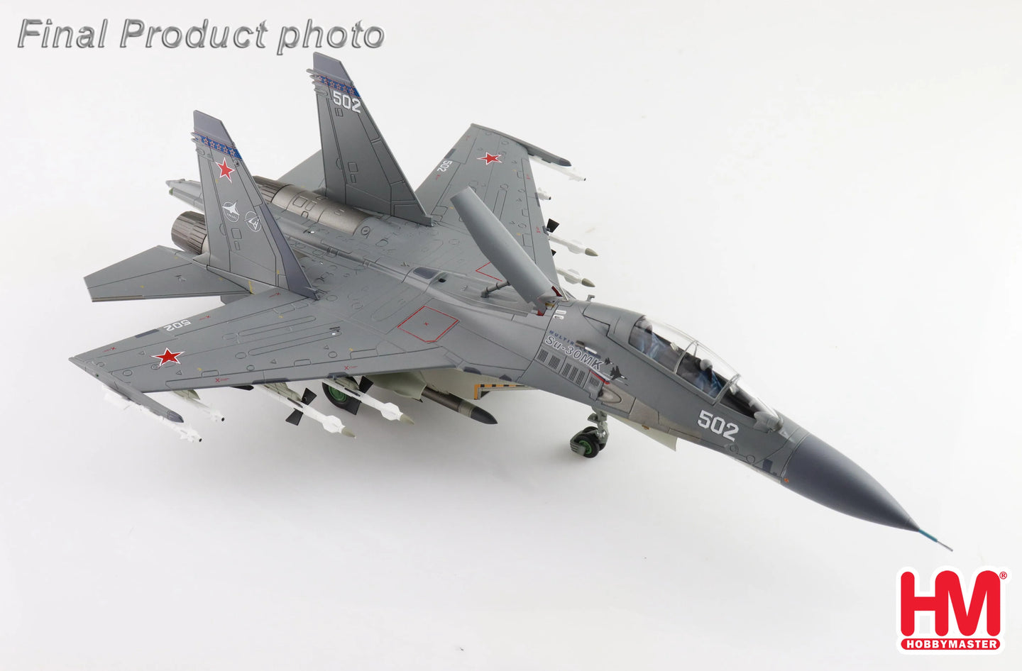 HOBBY MASTER SU-30MK MULTI-ROLE FIGHTER 502 RUSSIAN AIR FORCE 2011
